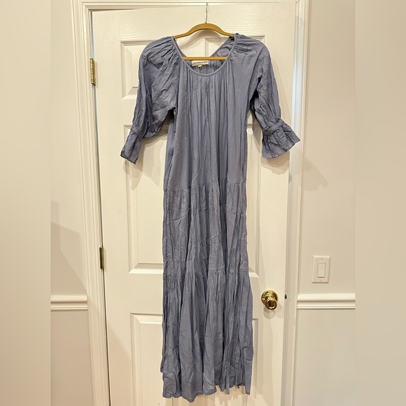 Daughters of India Sahara Gown (Blue Lagoon) - Picture 7 of 9